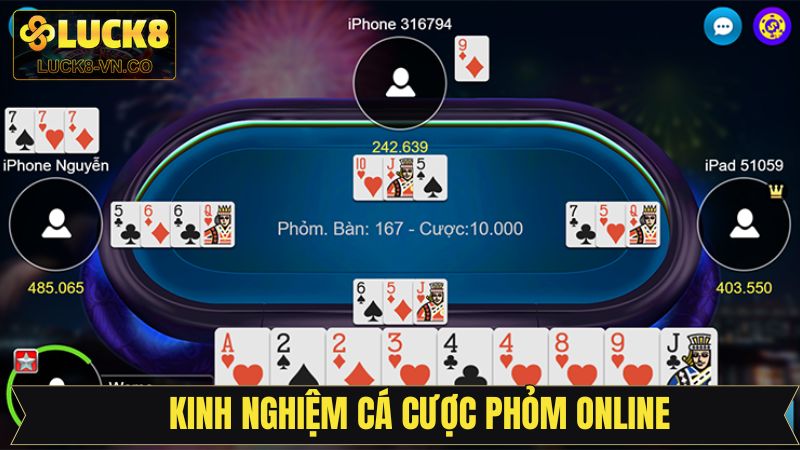 Chia sẻ kinh nghiệm chơi phỏm online thắng lớn cho newbie